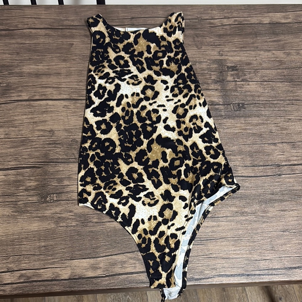 Leopard Print women’s bodysuit